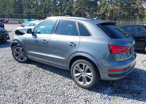 2016 Audi Q3 2.0T Premium Plus from USA, damaged, VIN WA1GFCFS9GR024191